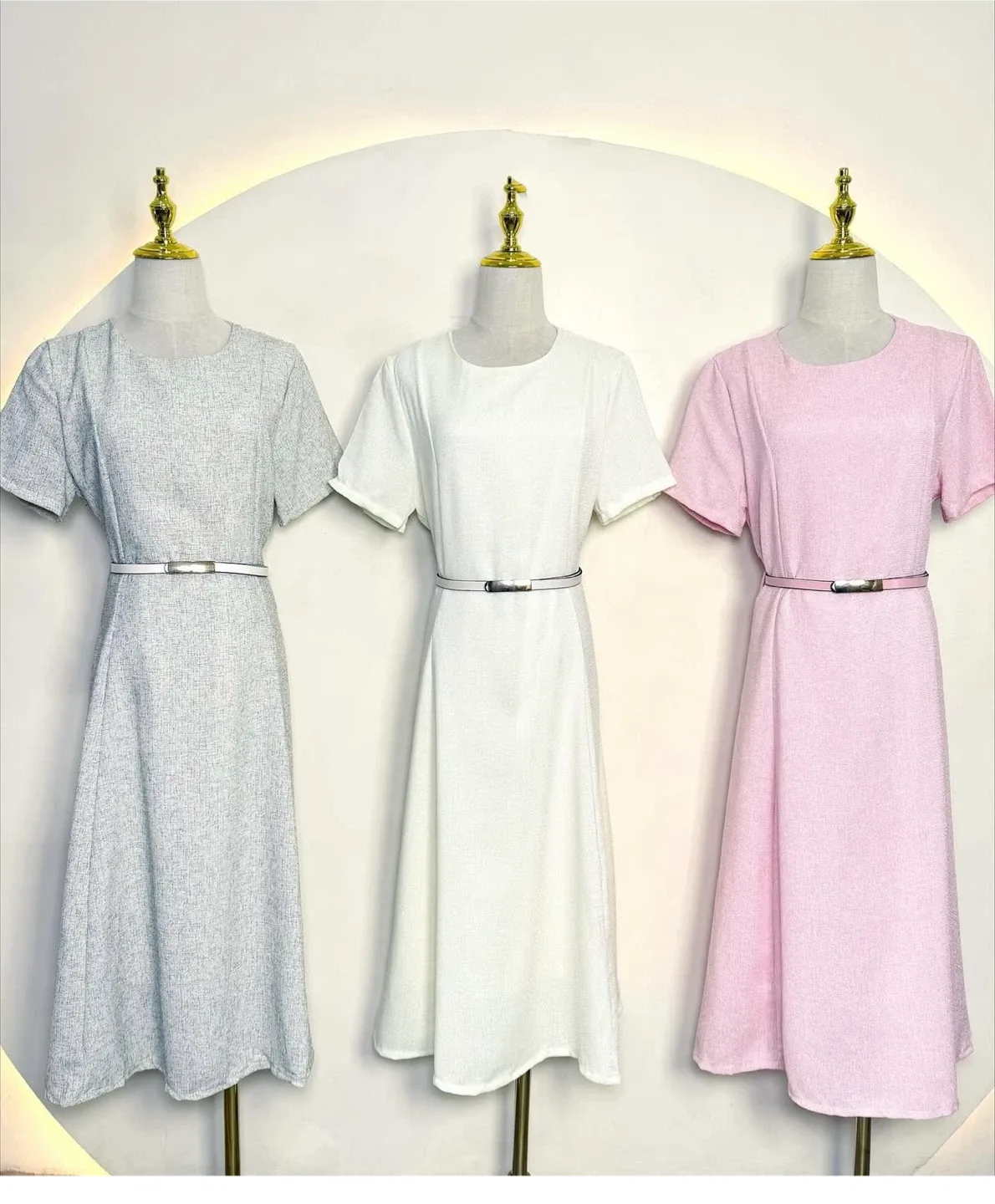Assorted Dresses with Belt image indicator(3)