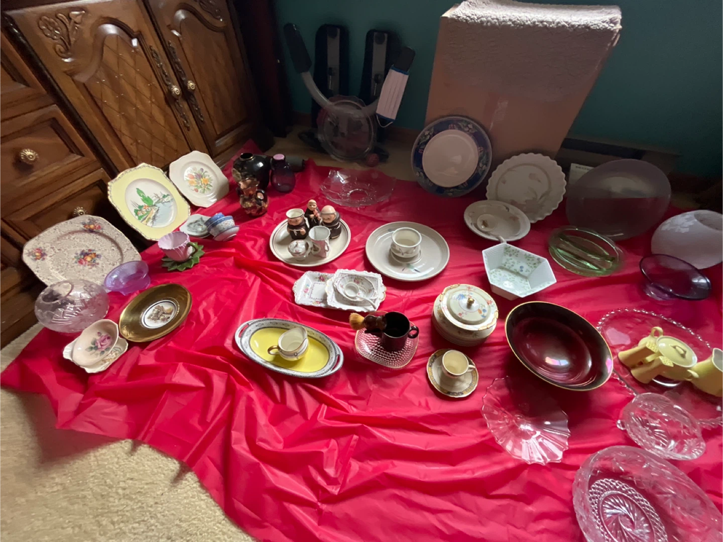 Platters bowls, dishes, anything, and everything