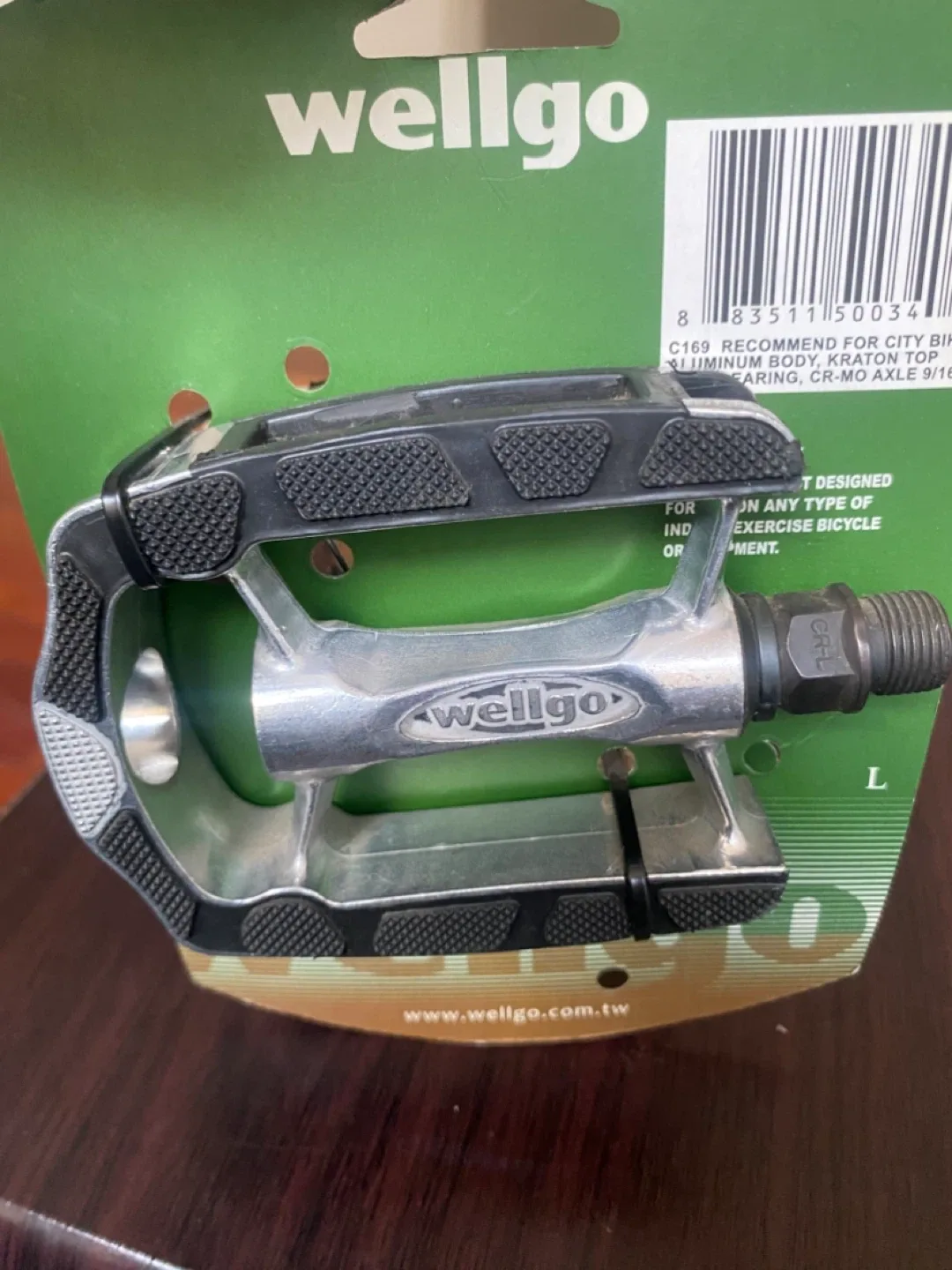 Wellgo C169 City Bike Pedals - New in Package image indicator(2)