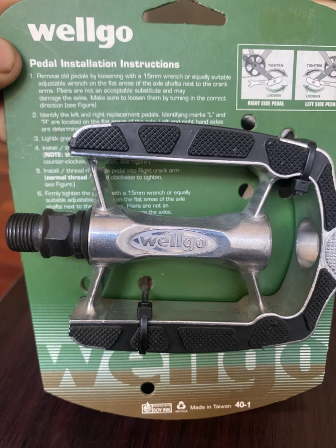 Wellgo C169 City Bike Pedals - New in Package image indicator(4)