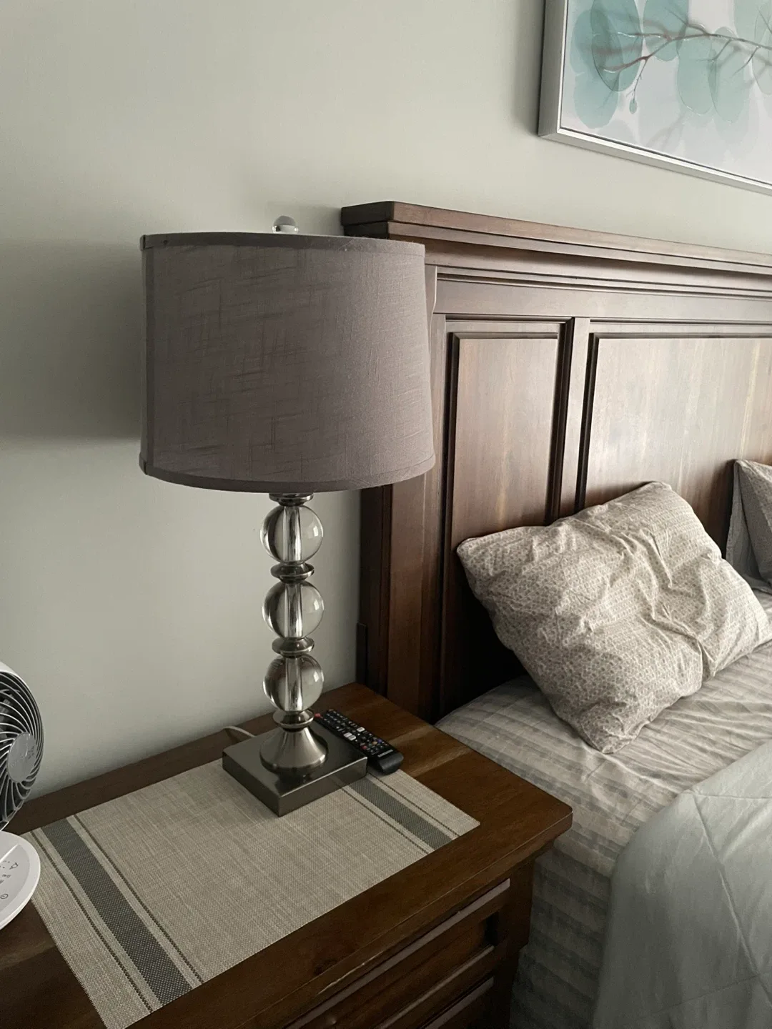 Table Lamp with Glass Ball Design image indicator(4)