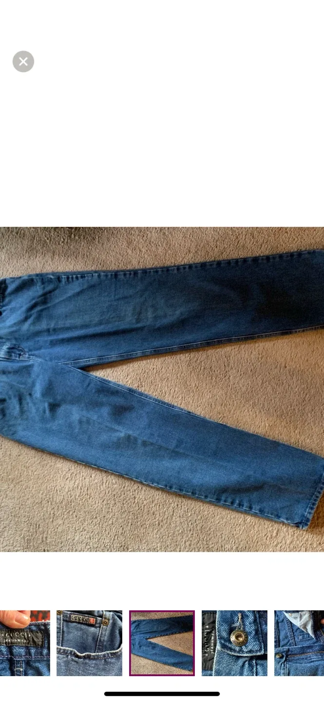 Vintage Gucci Jeanswear - Denim Jeans image indicator(3)
