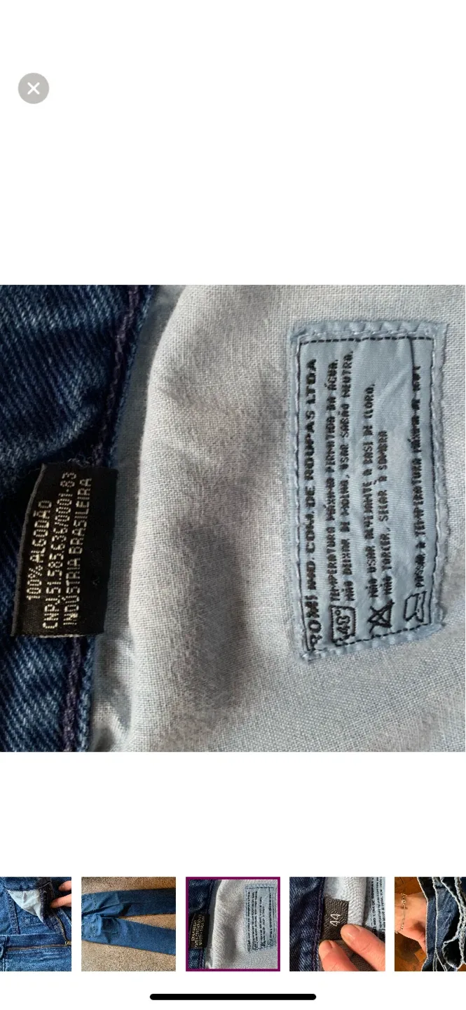 Vintage Gucci Jeanswear - Denim Jeans image indicator(9)