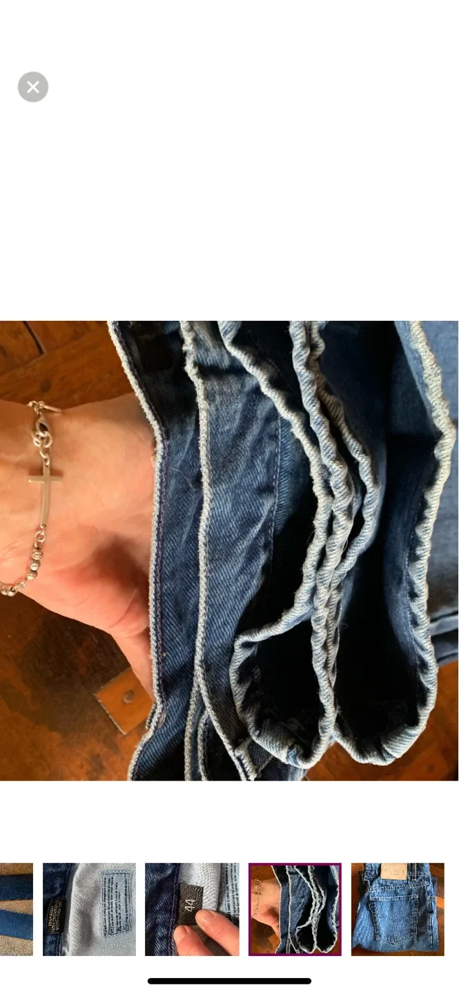 Vintage Gucci Jeanswear - Denim Jeans image indicator(10)