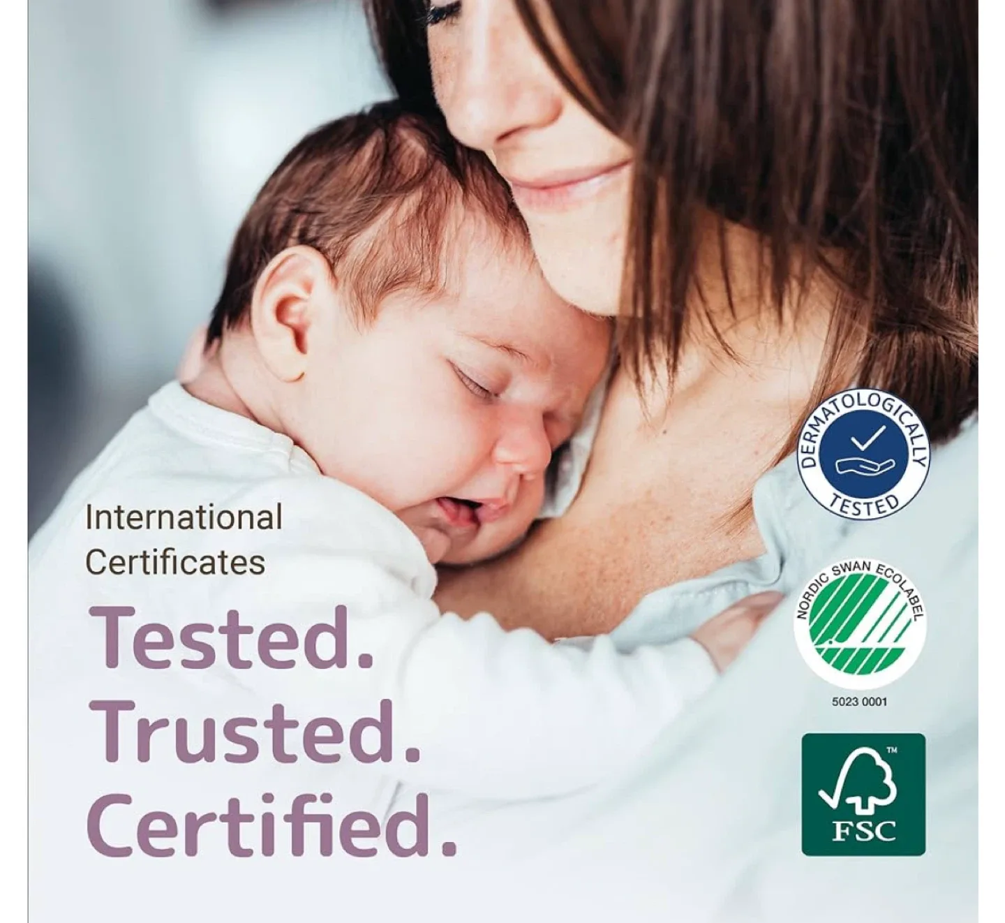 Bambo Nature Dream Size 0 Diapers - 24 Count image indicator(4)