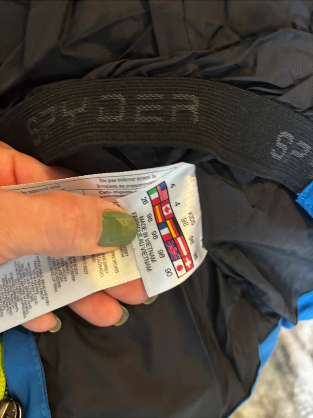 Spyder Boy's Ski Jacket Size 4 (black Friday) image indicator(3)