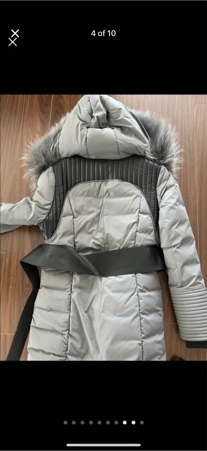 Rudsak Down Puffer Coat with Fur Trim New brand image indicator(2)