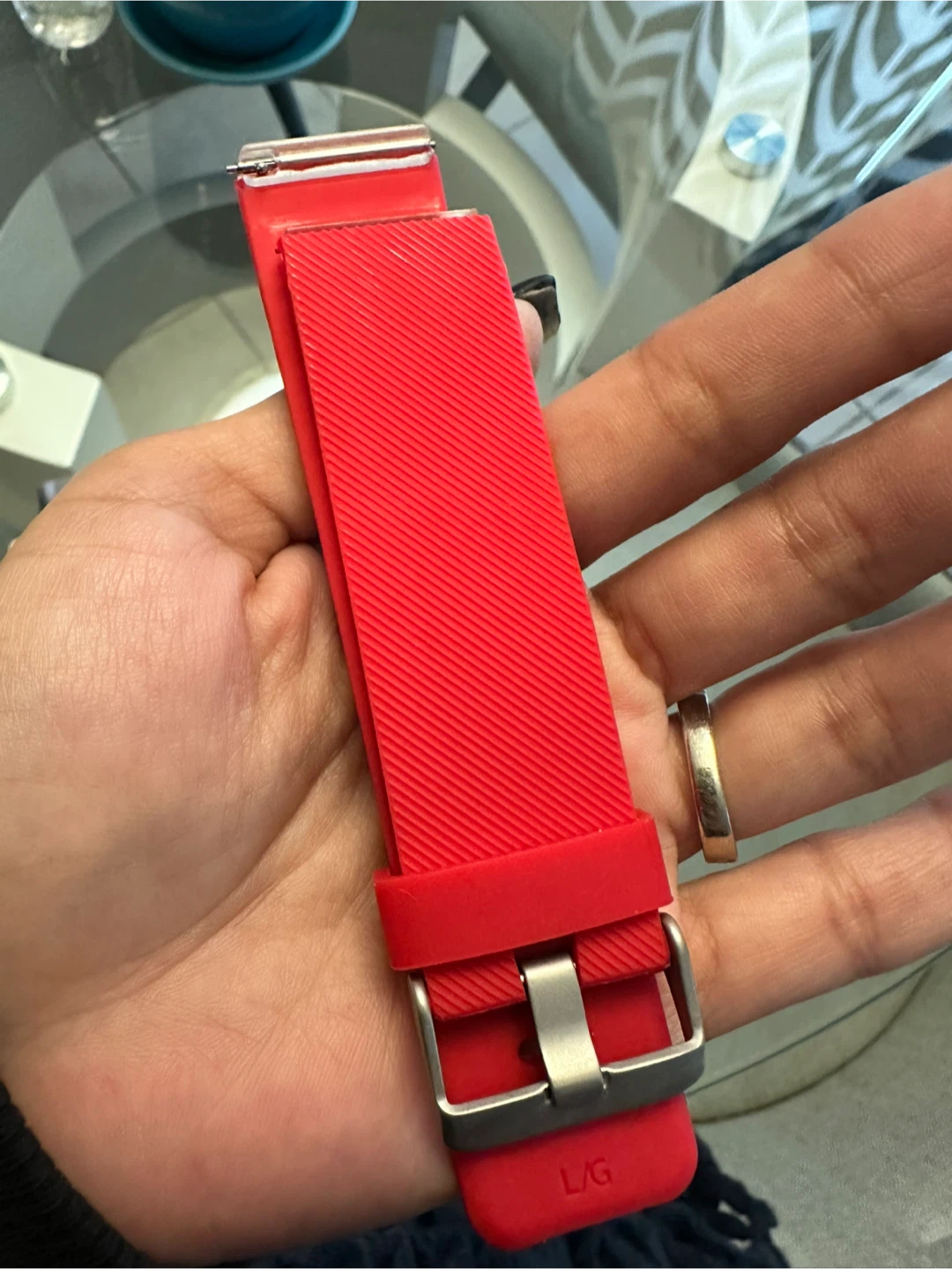 New Red Watch Band - Size L - photo 2