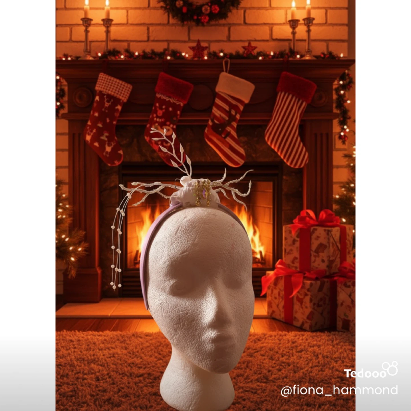 Handmade Christmas Headband - photo 2