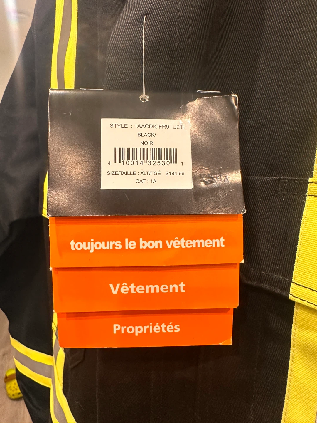 Dakota FR Flame Resistant Coverall - XLT, Black - photo 5