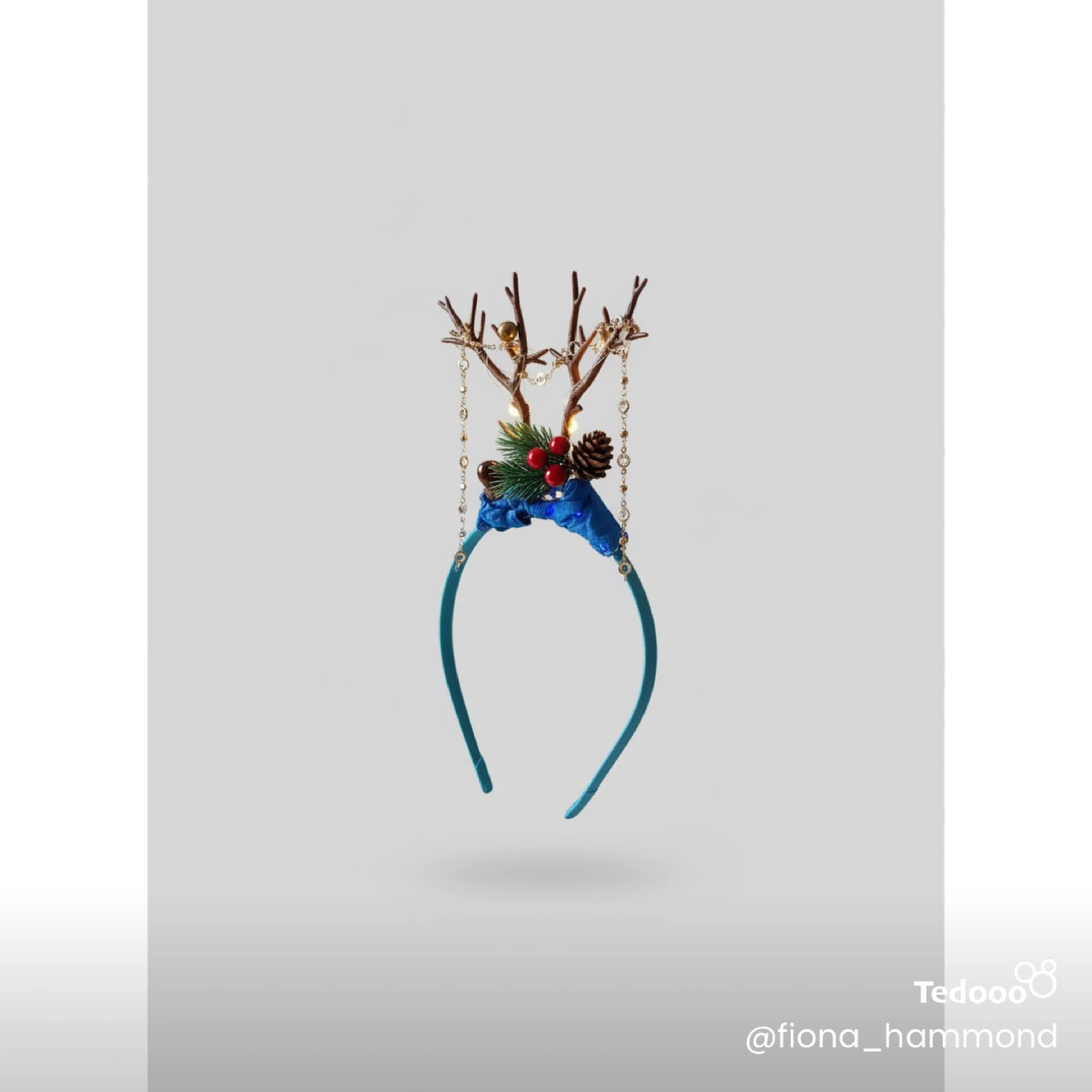 Reindeer Antler Headband - Holiday Cheer!