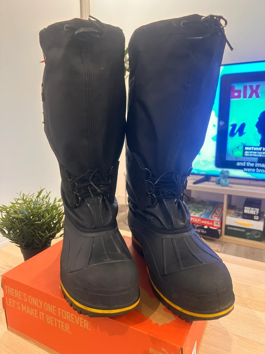 Baffin safety Technology Black Winter Boots size 12 image indicator(2)