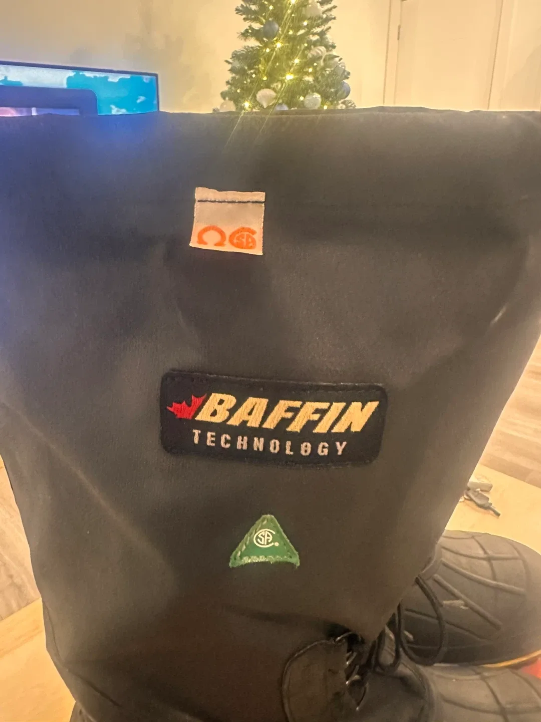 Baffin safety Technology Black Winter Boots size 12 image indicator(5)