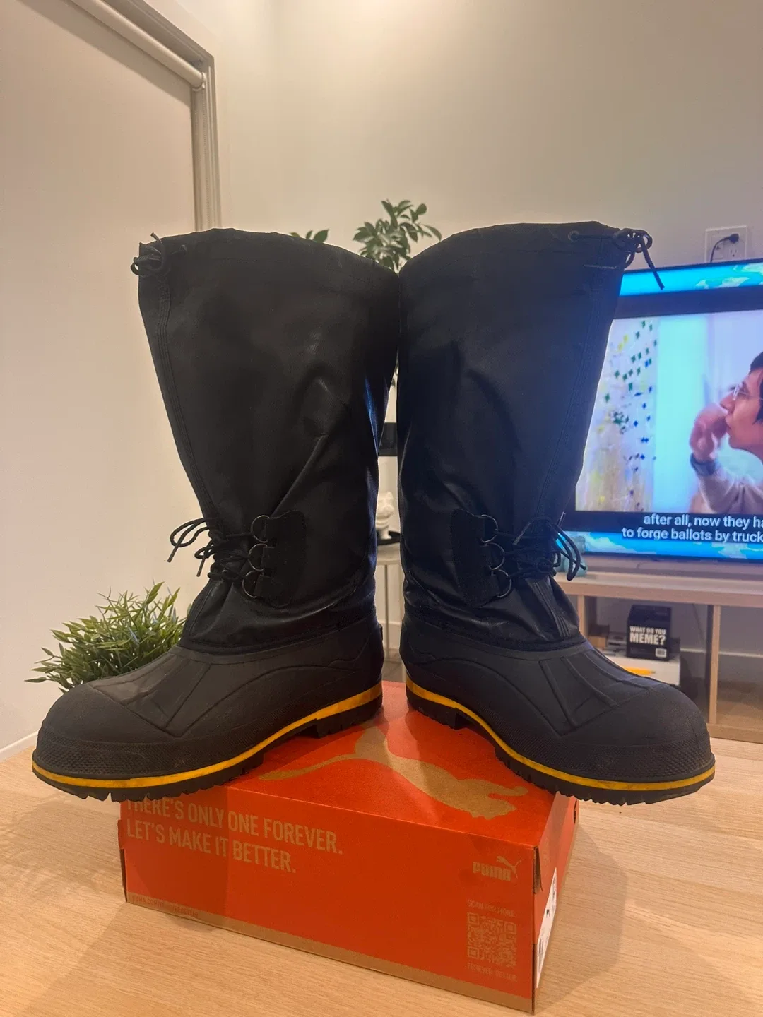 Baffin safety Technology Black Winter Boots size 12 image indicator(3)