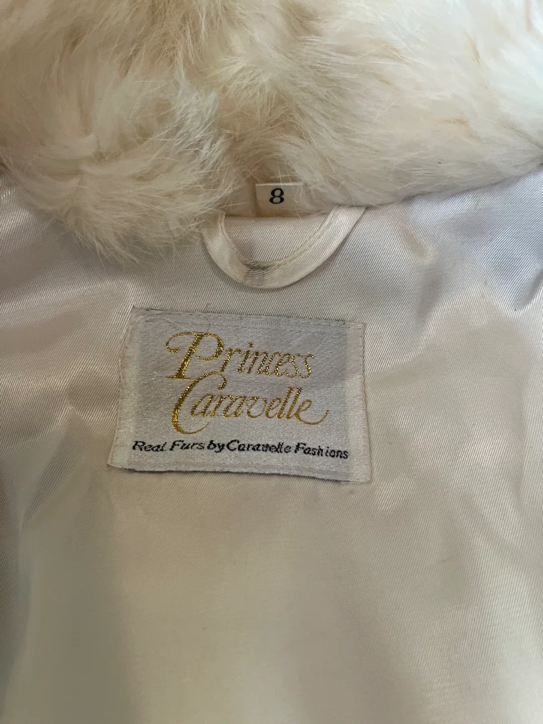 Princess Caravelle Real Fur Coat - Size 8 image indicator(4)