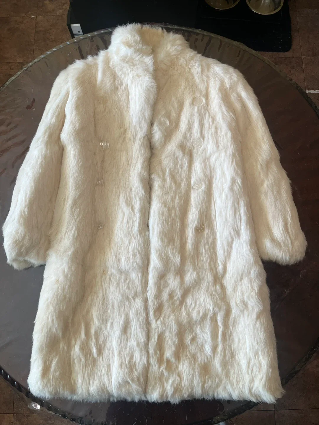 Princess Caravelle Real Fur Coat - Size 8