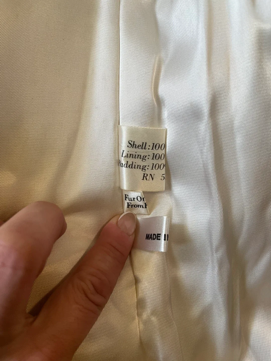 Princess Caravelle Real Fur Coat - Size 8 image indicator(5)