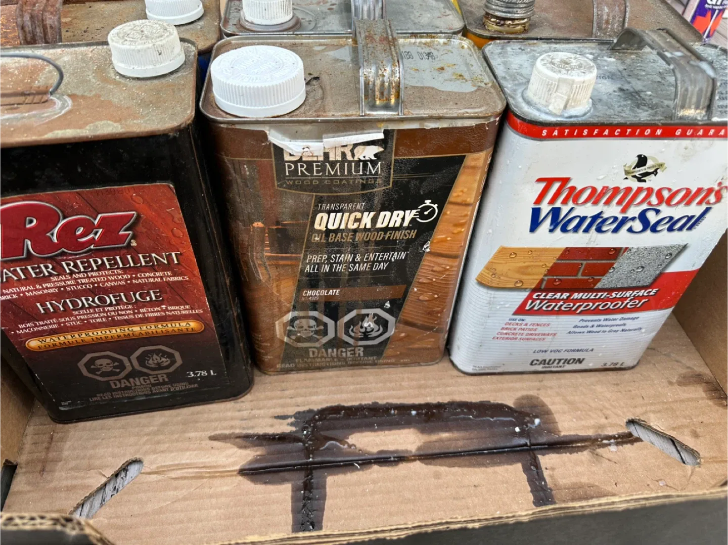 Variety of Waterproofing Sealers- all for 25$ image indicator(4)