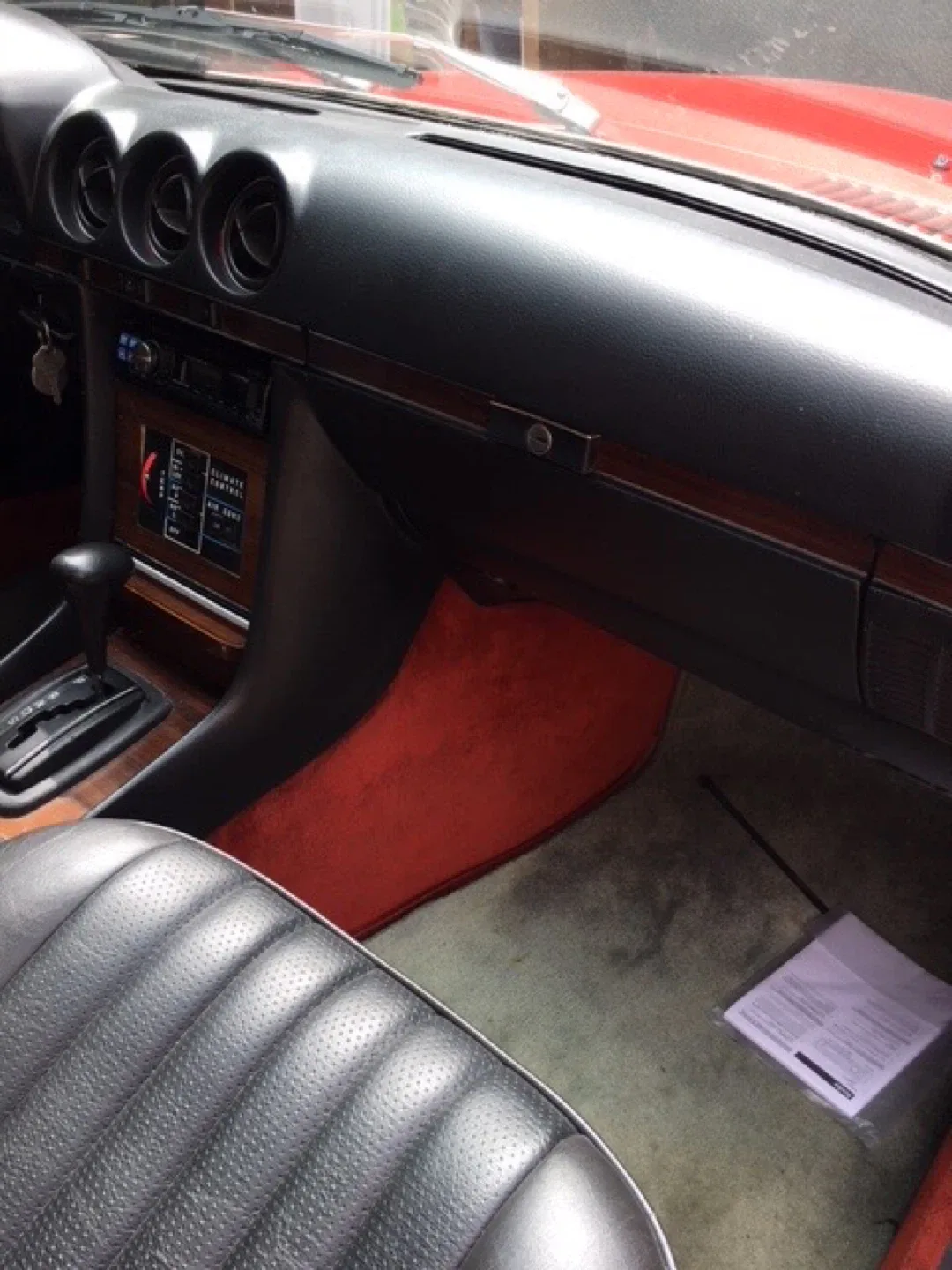 Mercedes-Benz 450 SL Red Convertible image indicator(7)