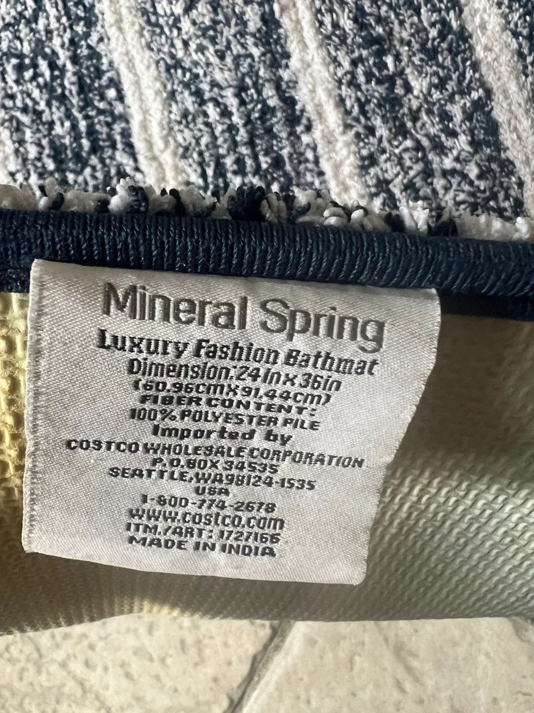 Mineral Spring Bathmat - 24x36 in image indicator(3)