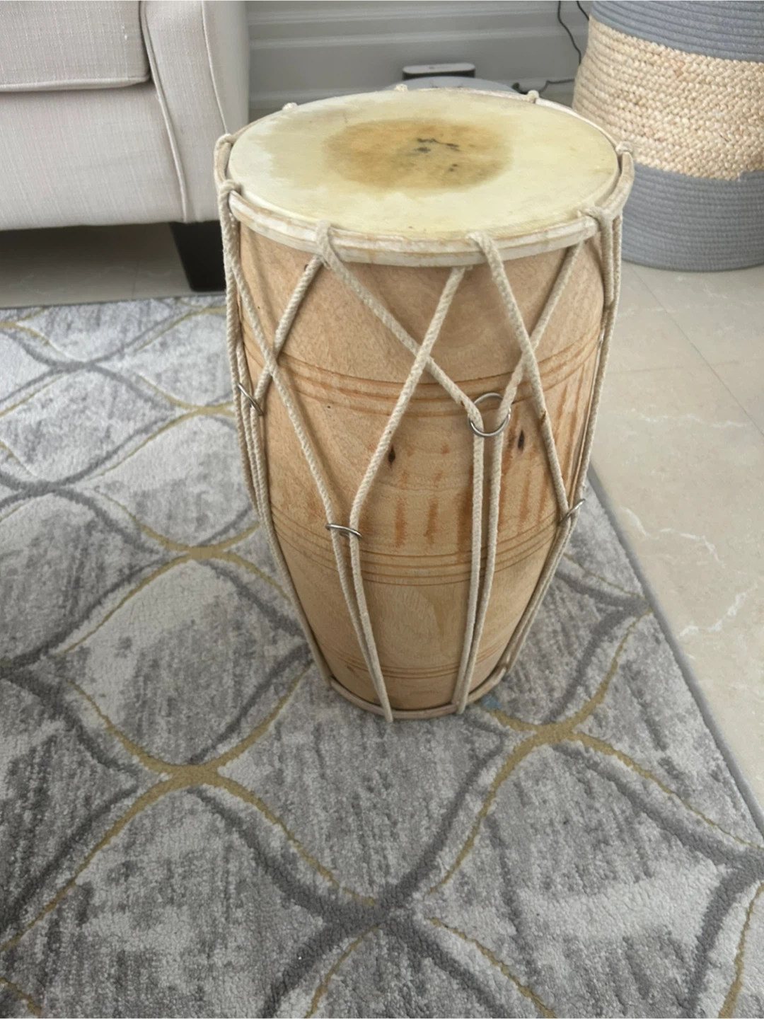 Dholak - Indian Hand Drum - photo 2