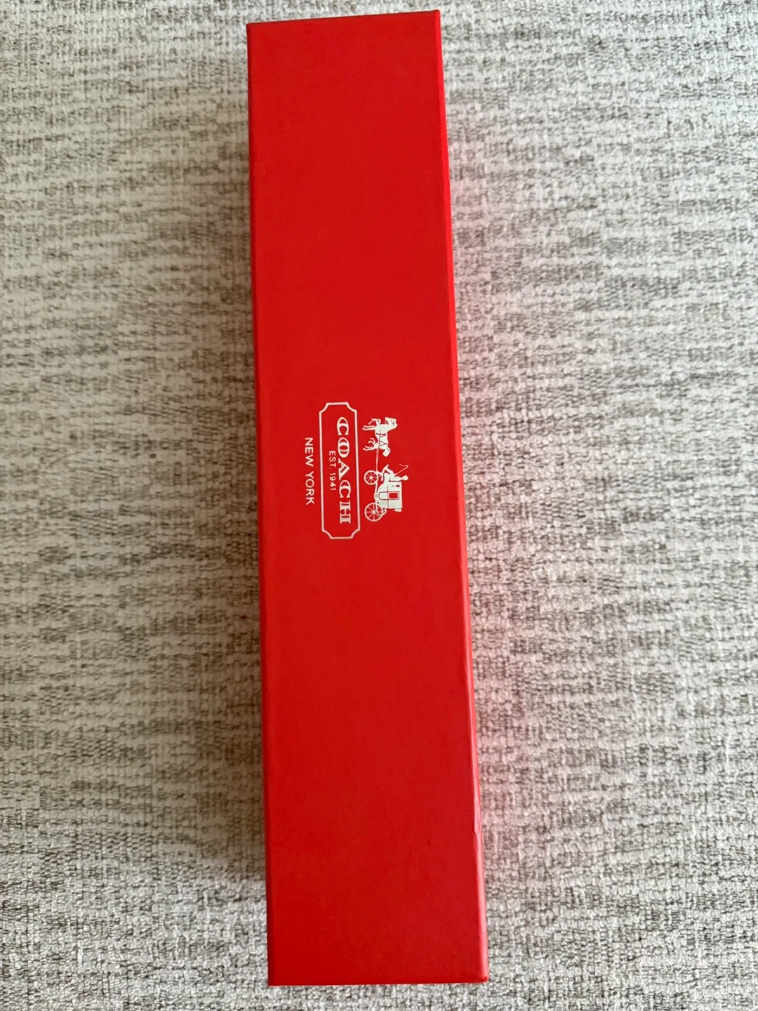 Coach Umbrella in Box - Orange & White image indicator(2)