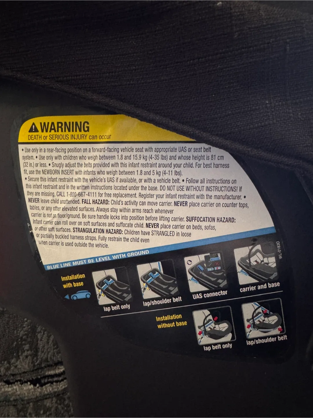 Nuna Pipa Infant Car Seat image indicator(7)