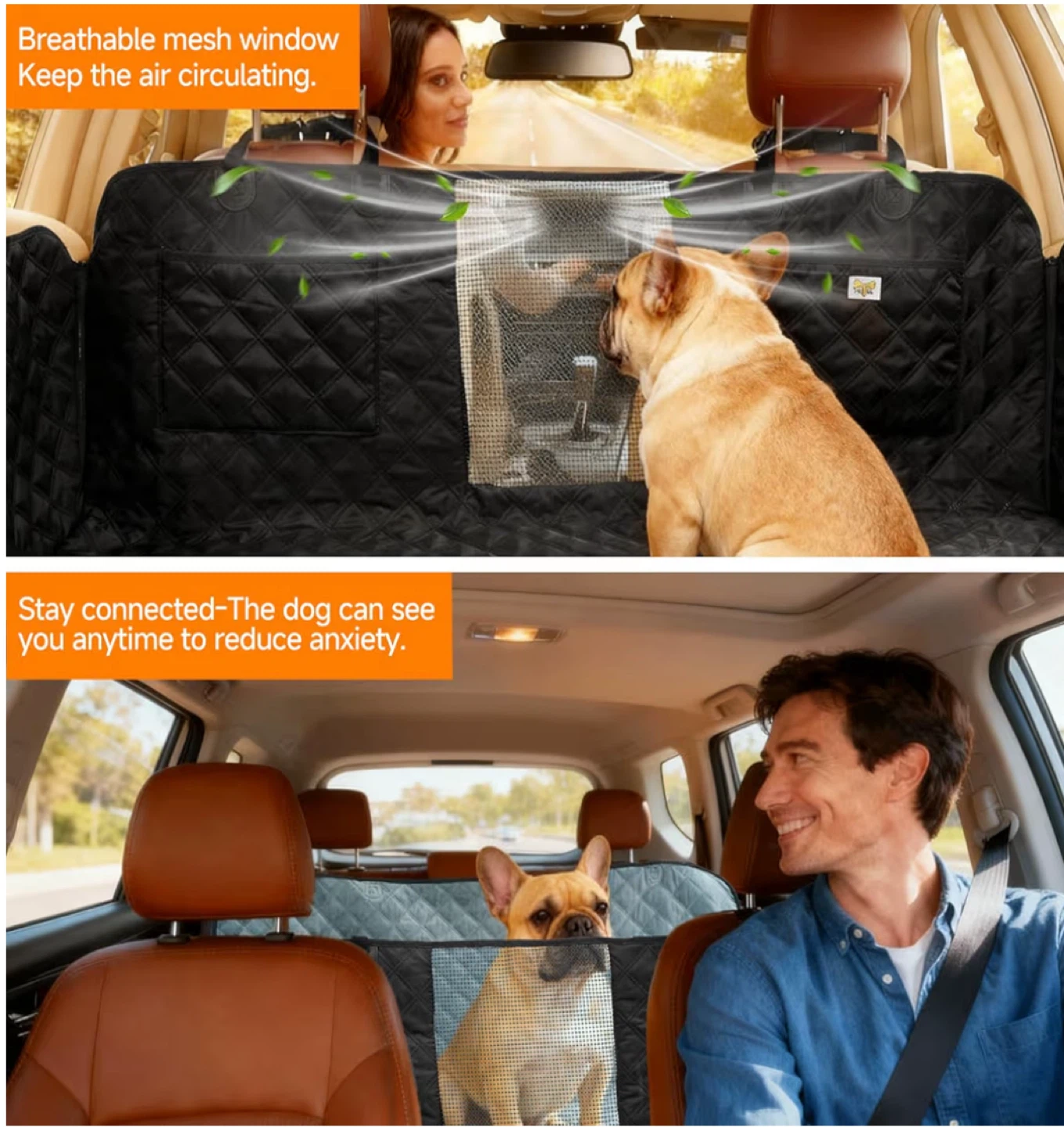Dual-Sided Pet Car Seat Cover - photo 5