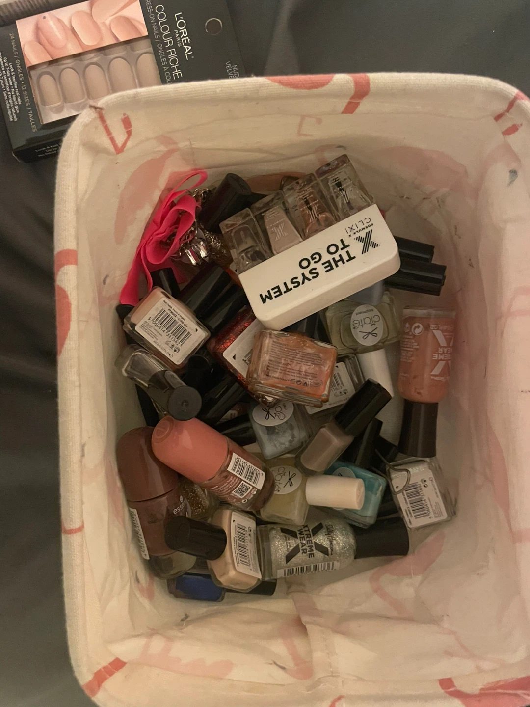 Mixed Lot of Nail Polish and Press-On Nails - photo 2