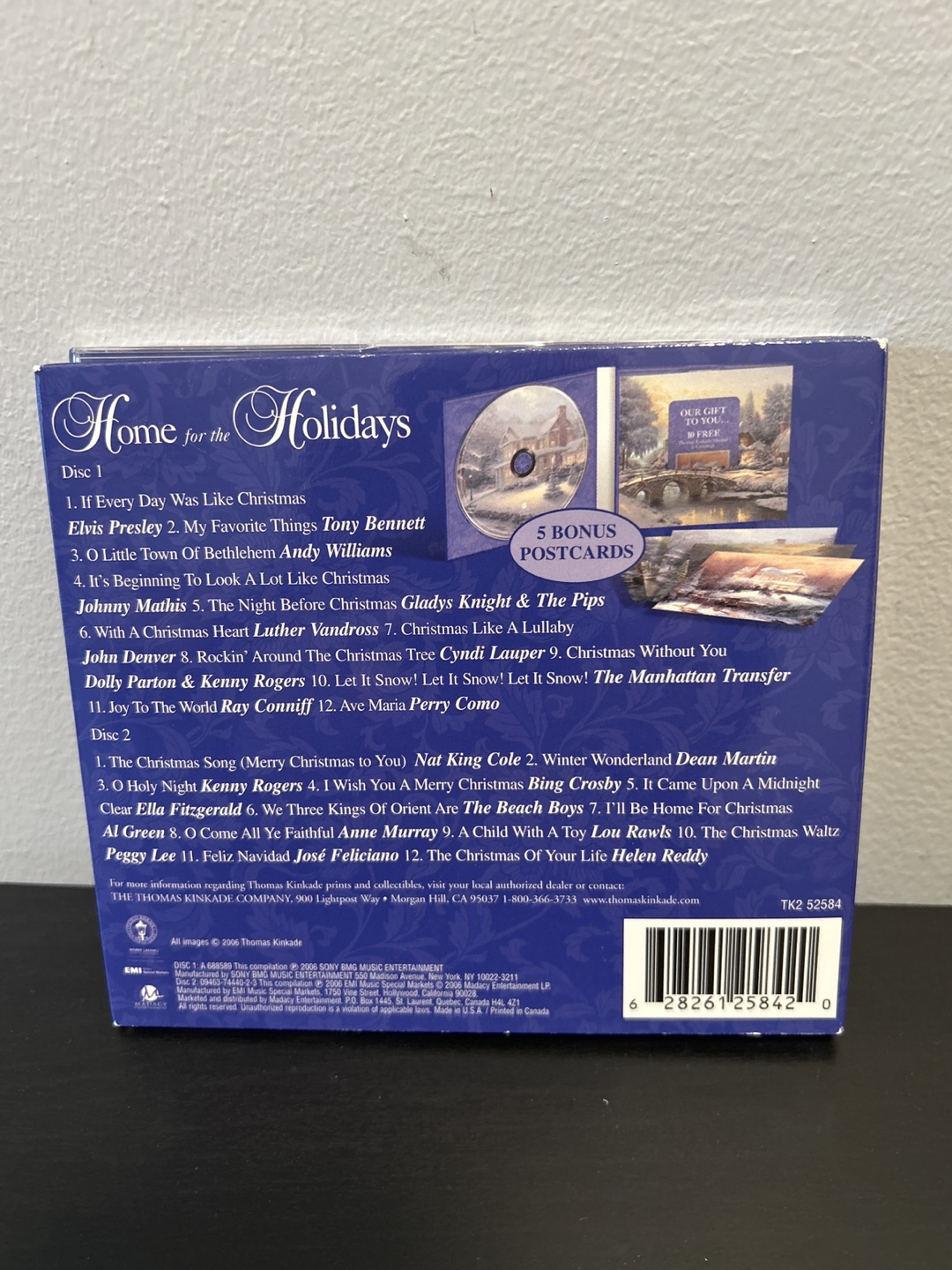 Thomas Kinkade Home for the Holidays 2CD Set - photo 3