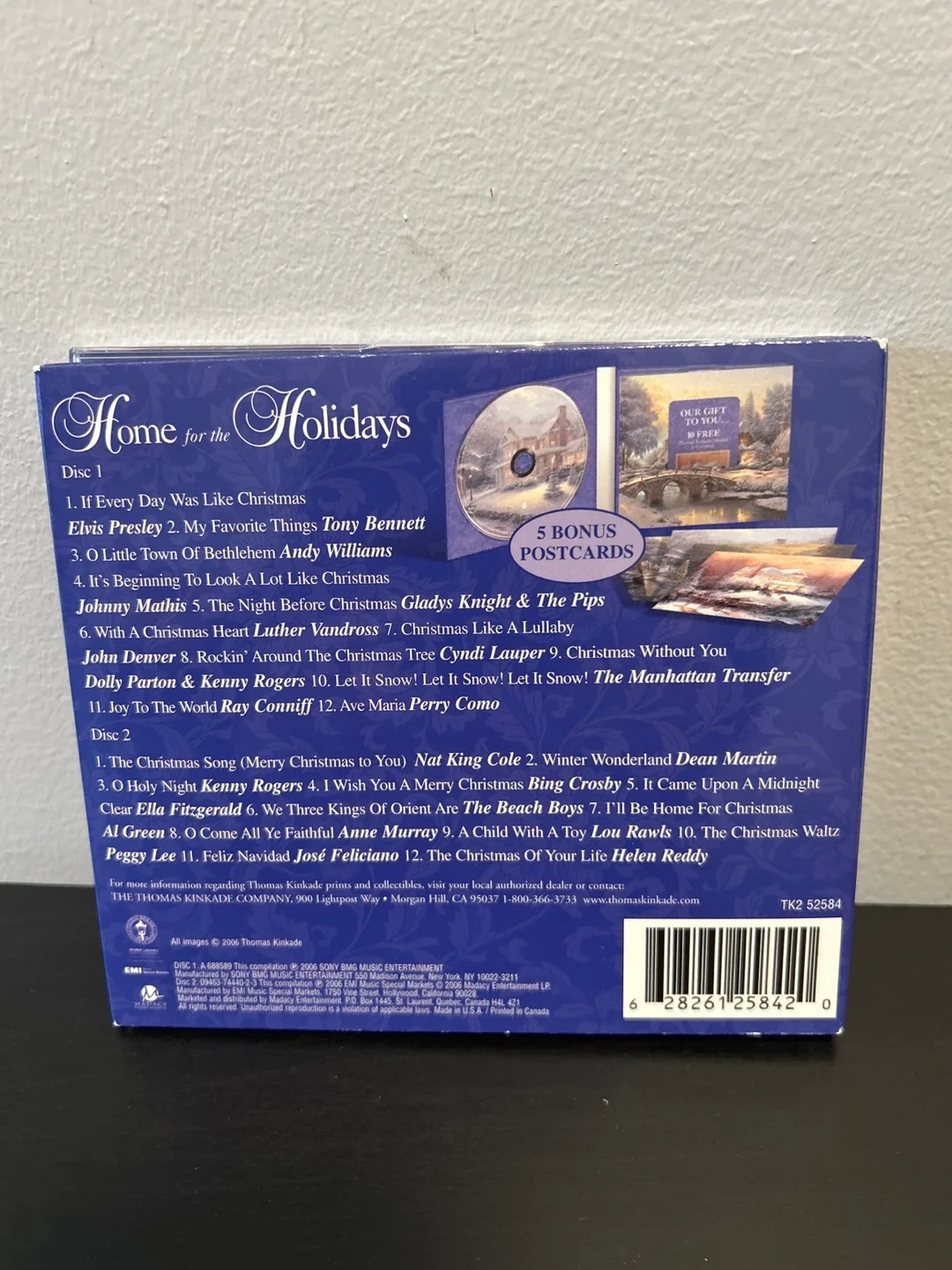 Thomas Kinkade Home for the Holidays 2CD Set image indicator(3)