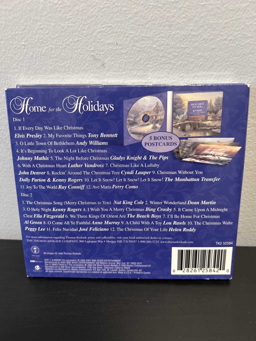 Thomas Kinkade Home for the Holidays 2CD Set - photo 5