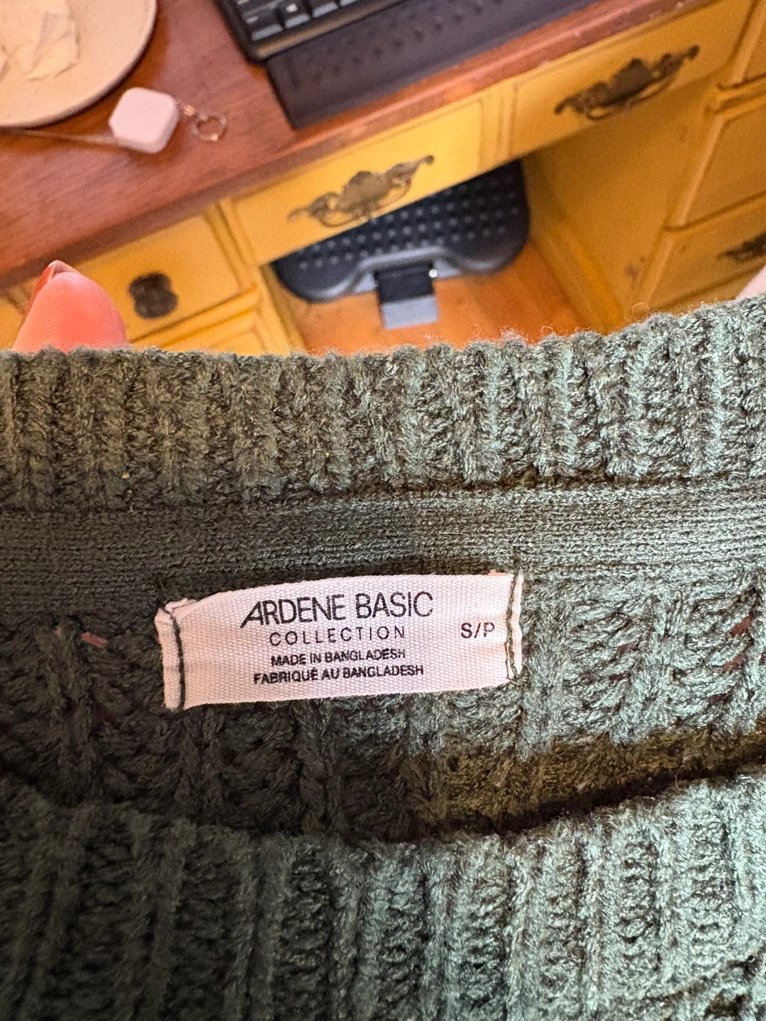 Ardene Basic Collection Green Sweater - Size S - photo 3