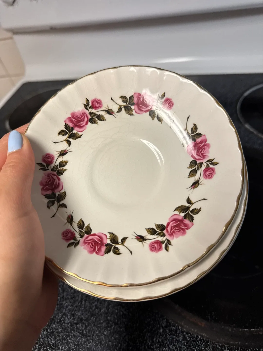 Ridgway Romance Saucers - Set of 4 thumbnail