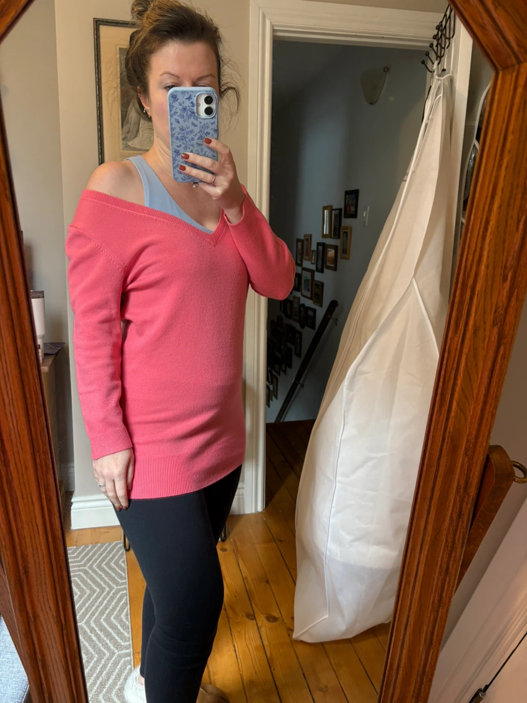 French Connection Pink Sweater - Size Small