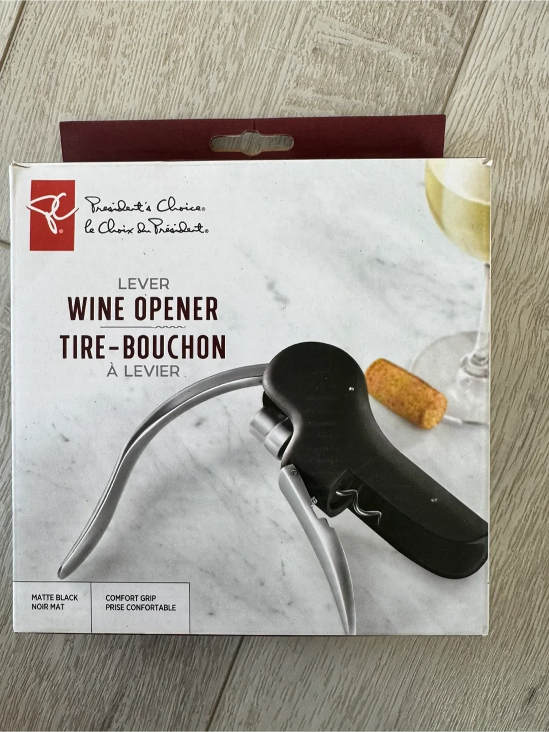 President's Choice Lever Wine Opener - New in Box!