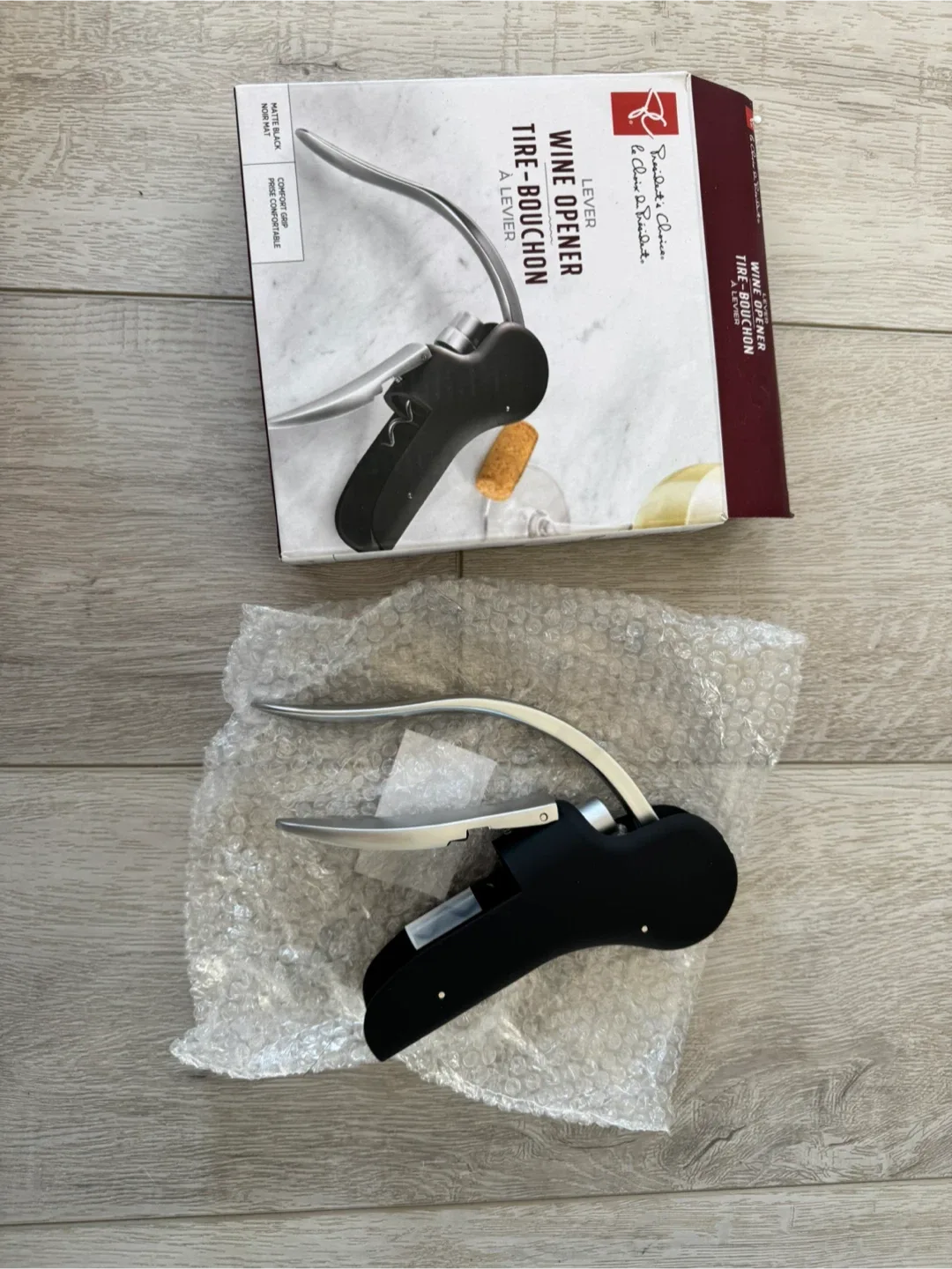 President's Choice Lever Wine Opener - New in Box! image indicator(2)