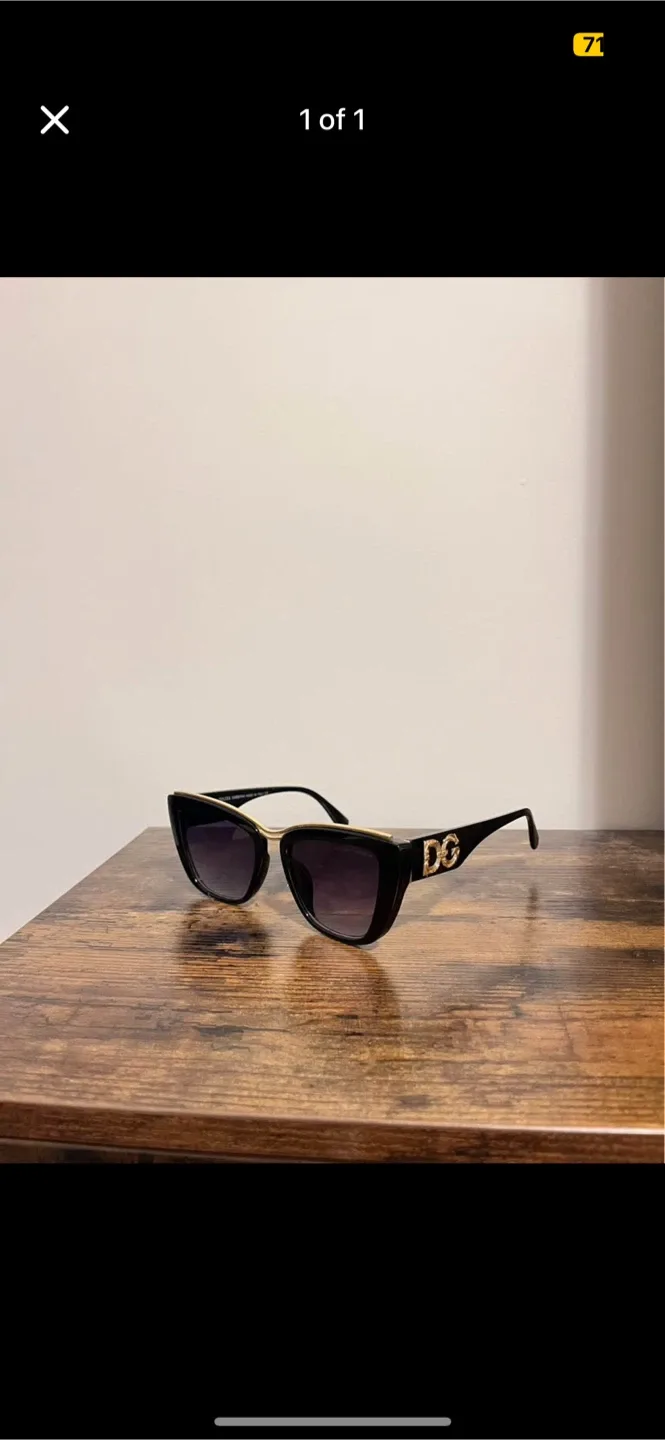 Dolce & Gabbana Black Sunglasses