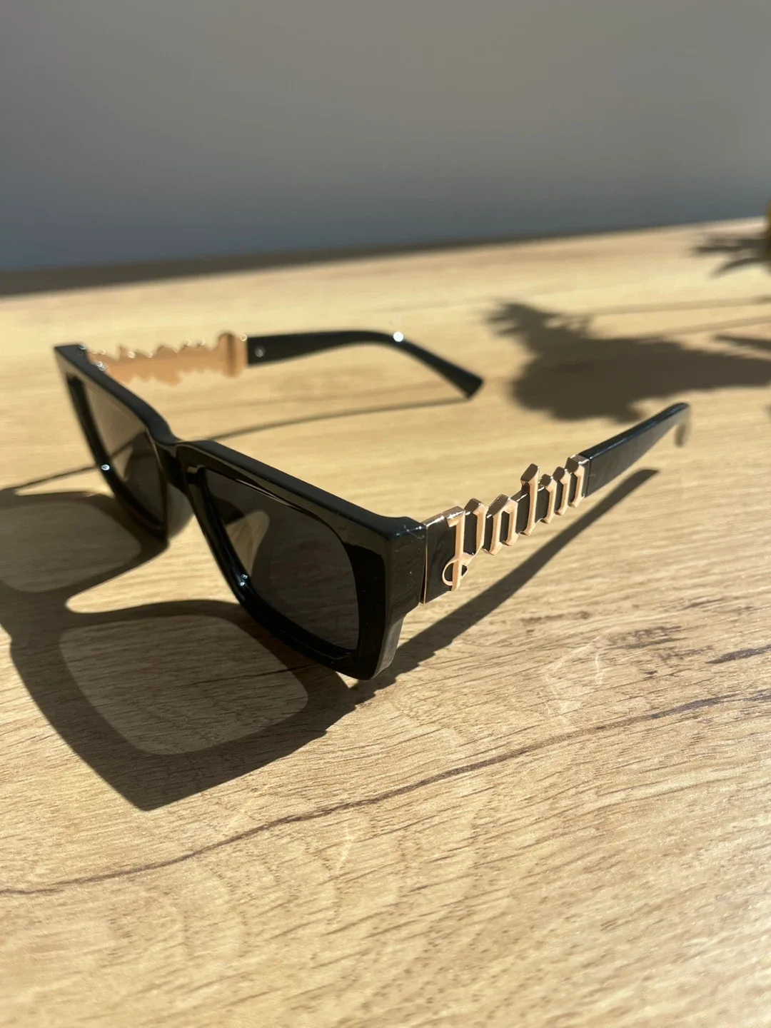 Palm Angels Black Sunglasses