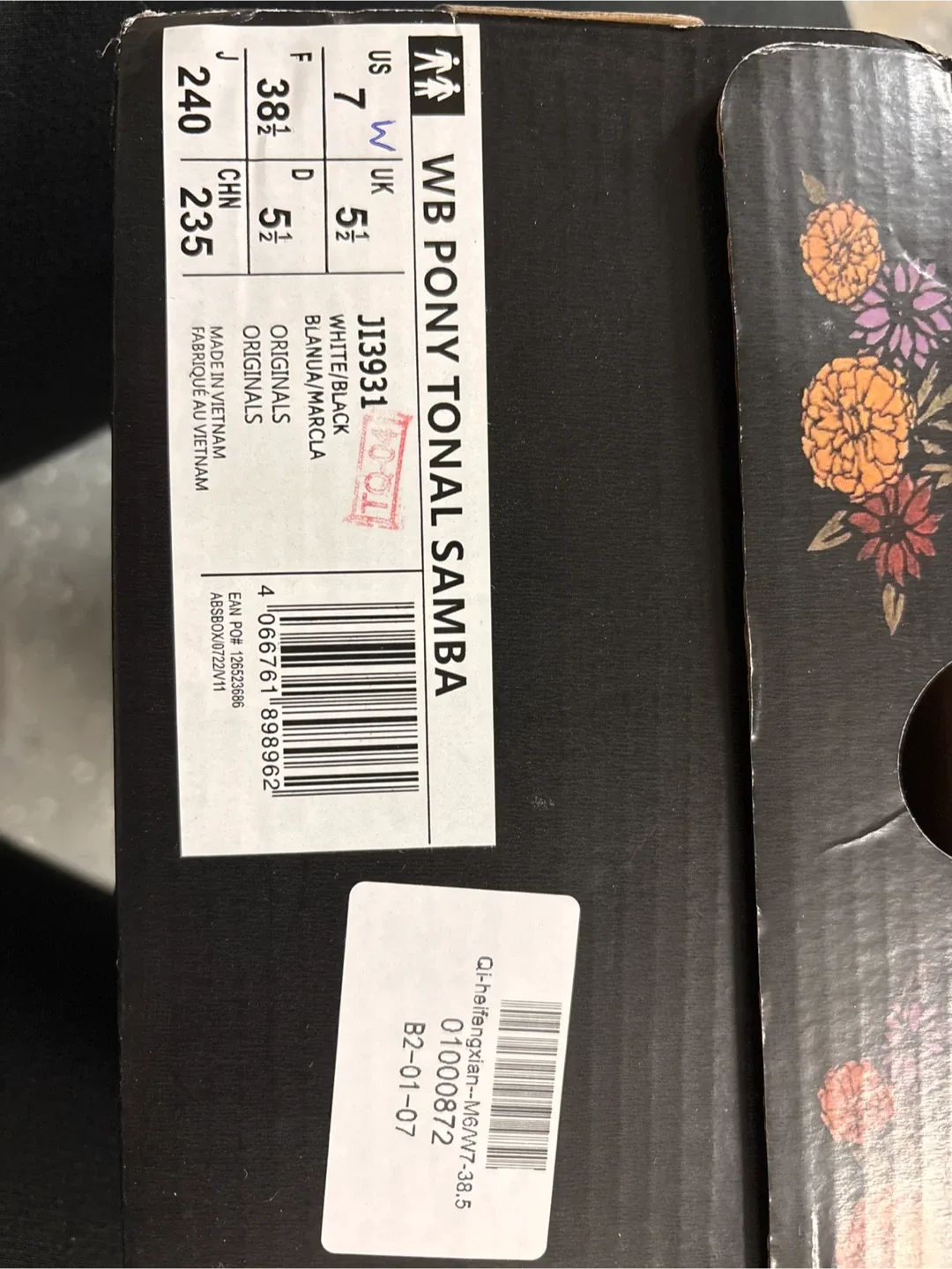 Adidas Samba Day of the Dead Shoes - US 7 image indicator(6)