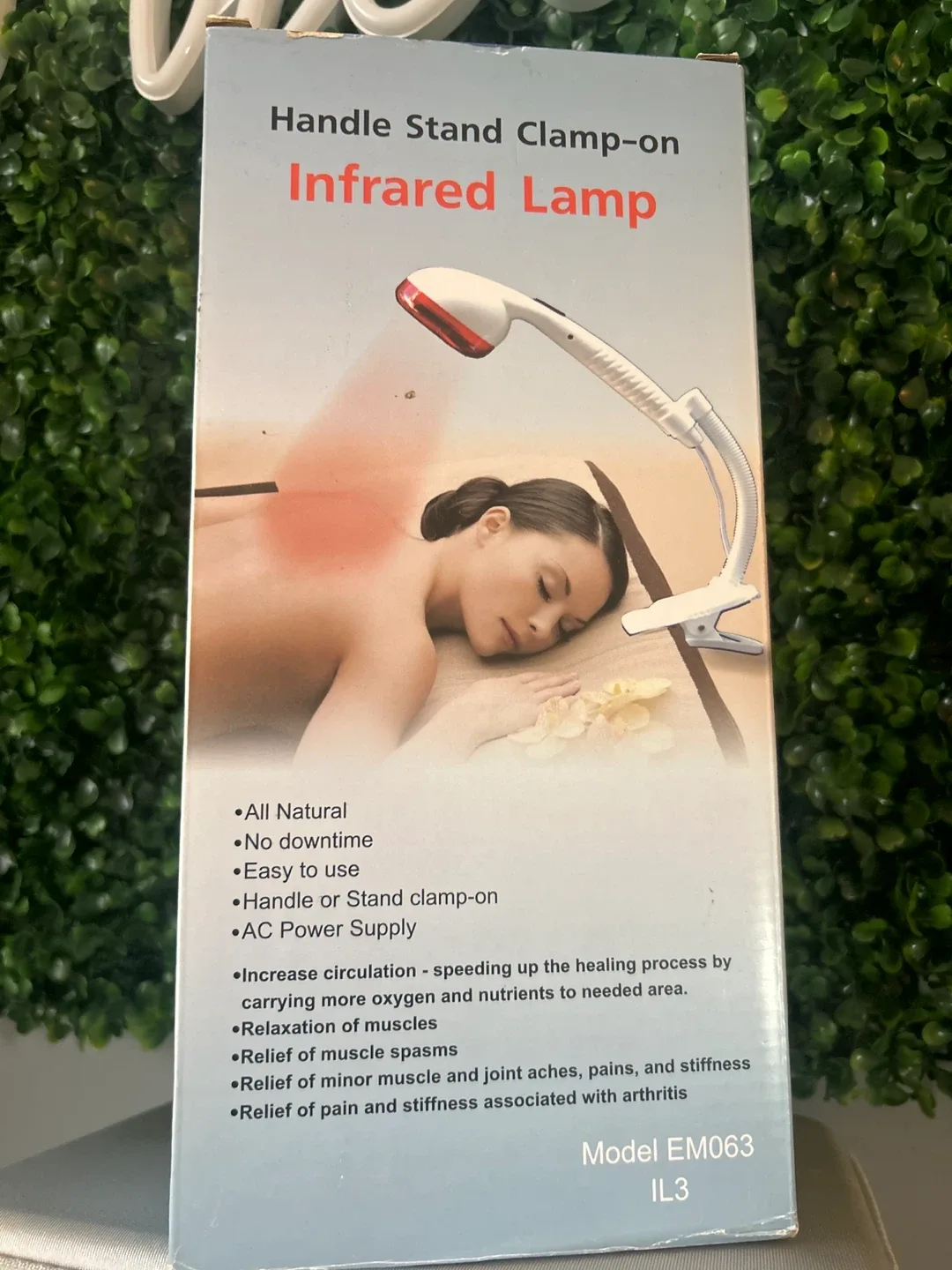 Infrared Lamp Handle Stand Clamp-on EM063