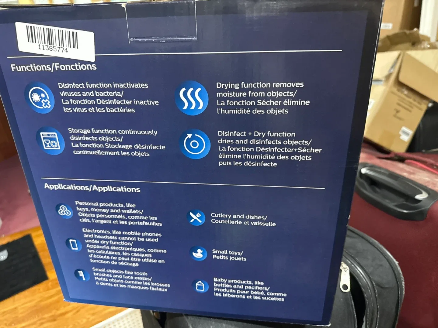 Philips UV-C Disinfection Box -sealed new image indicator(2)