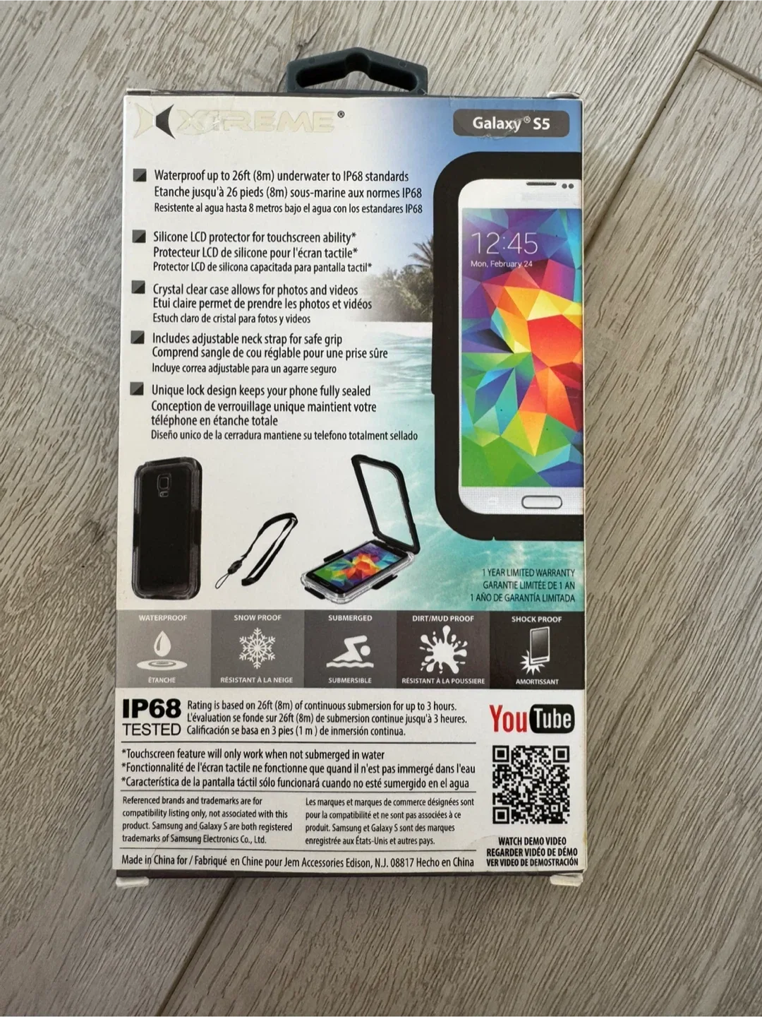 Xtreme Galaxy S5 Waterproof Phone Case - New image indicator(2)