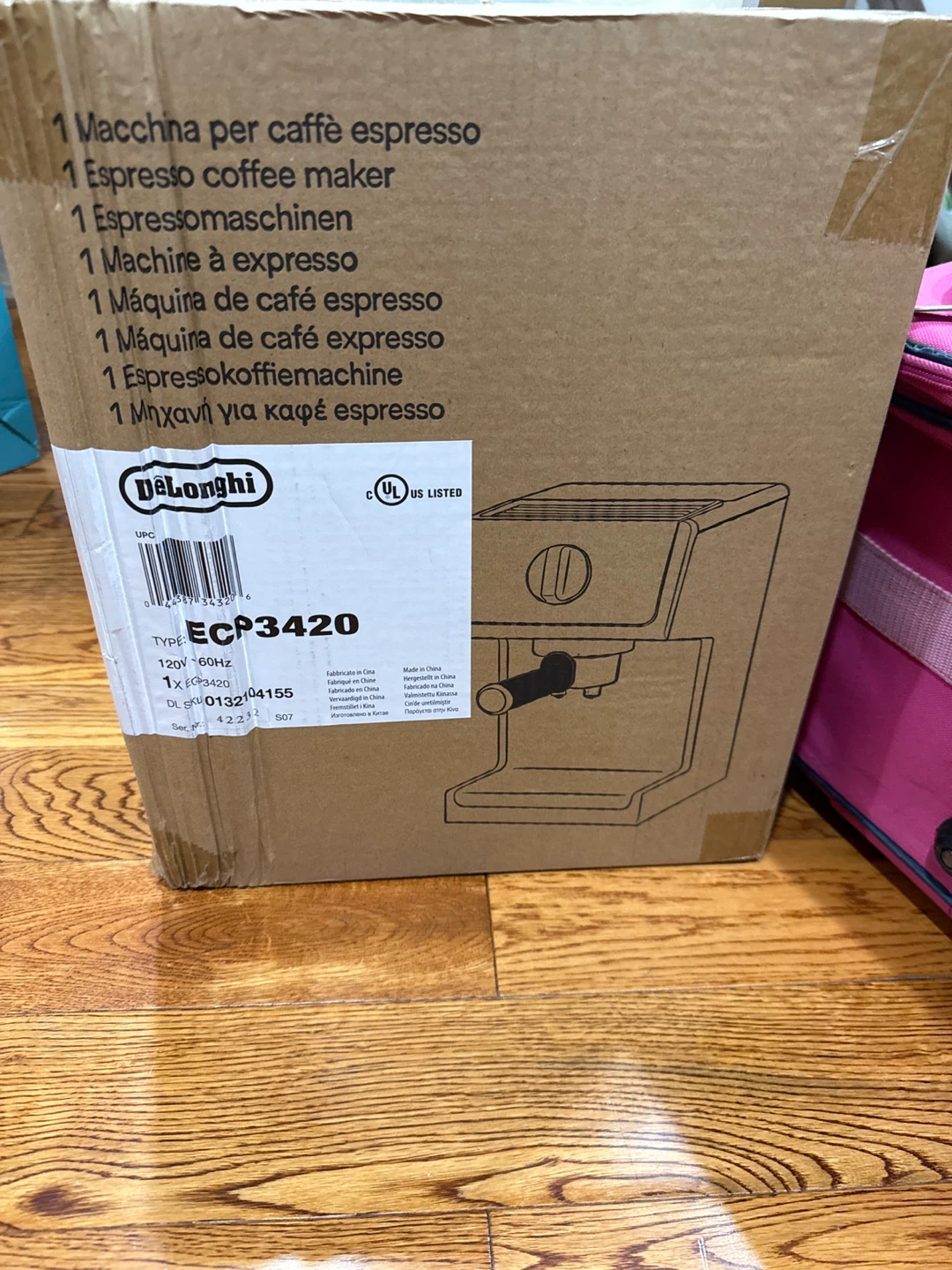DeLonghi ECP3420 Espresso Coffee Maker - New in Box