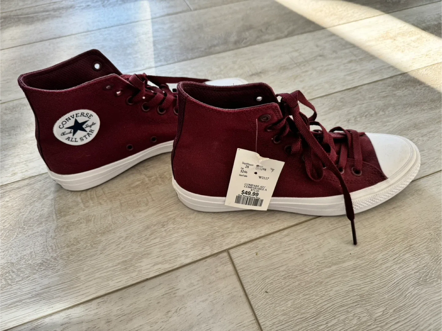 Converse Chuck Taylor All Star High Top - Burgundy image indicator(6)