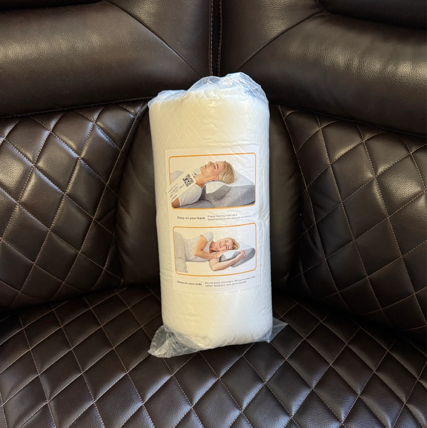 2 in 1 Neck Pillow - Gray - New in Package - photo 2