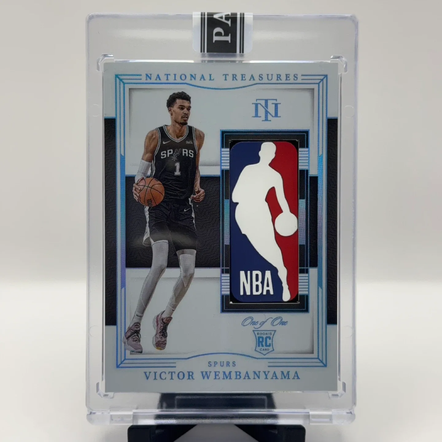 Victor Wembanyama National Treasures NFT Rookie Card thumbnail
