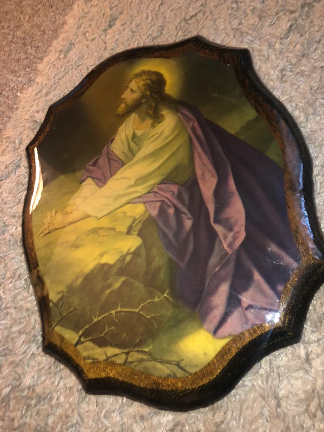 Vintage Jesus Picture Wall Art
