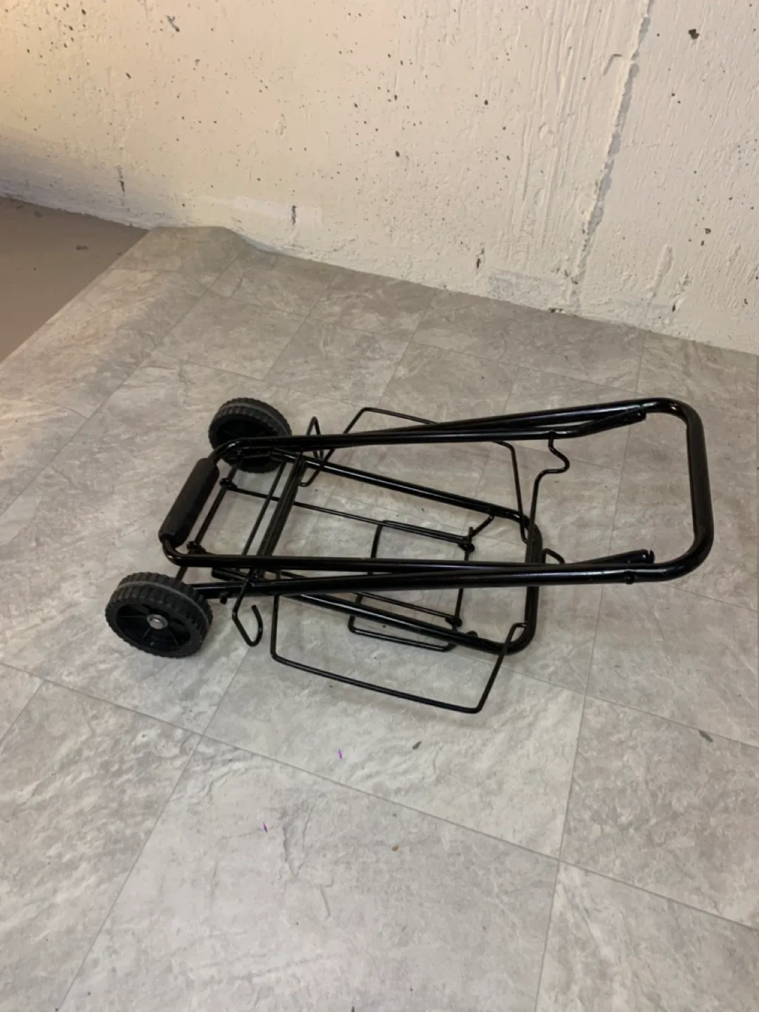 Folding Luggage Cart - Black image indicator(5)