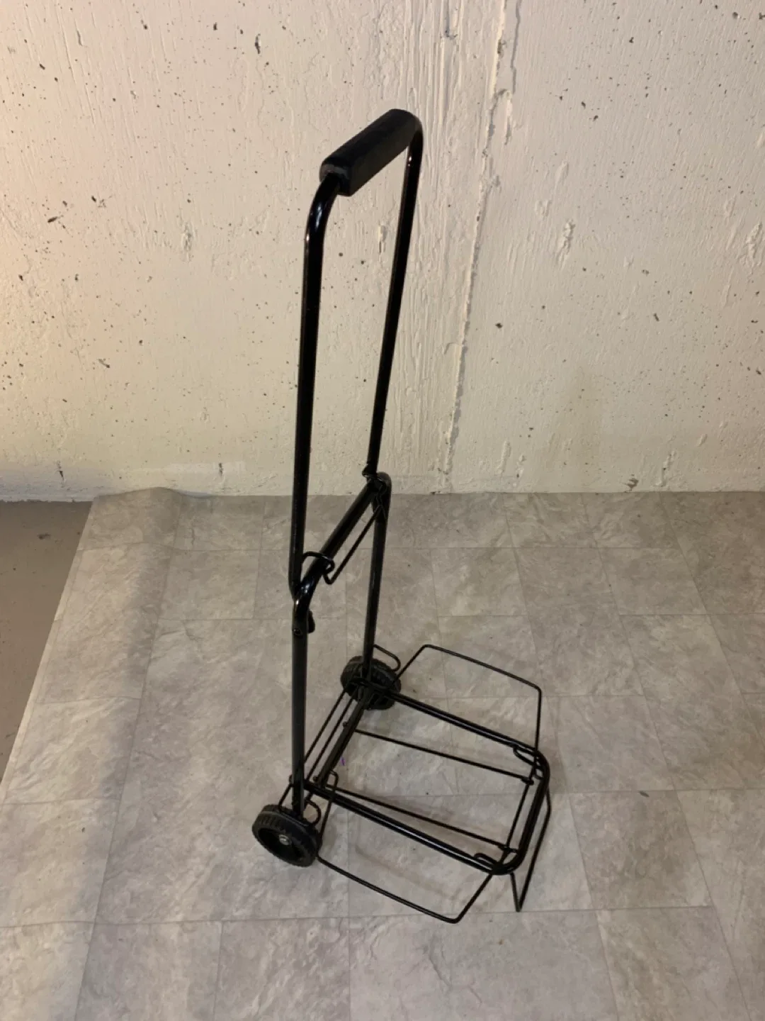 Folding Luggage Cart - Black image indicator(9)